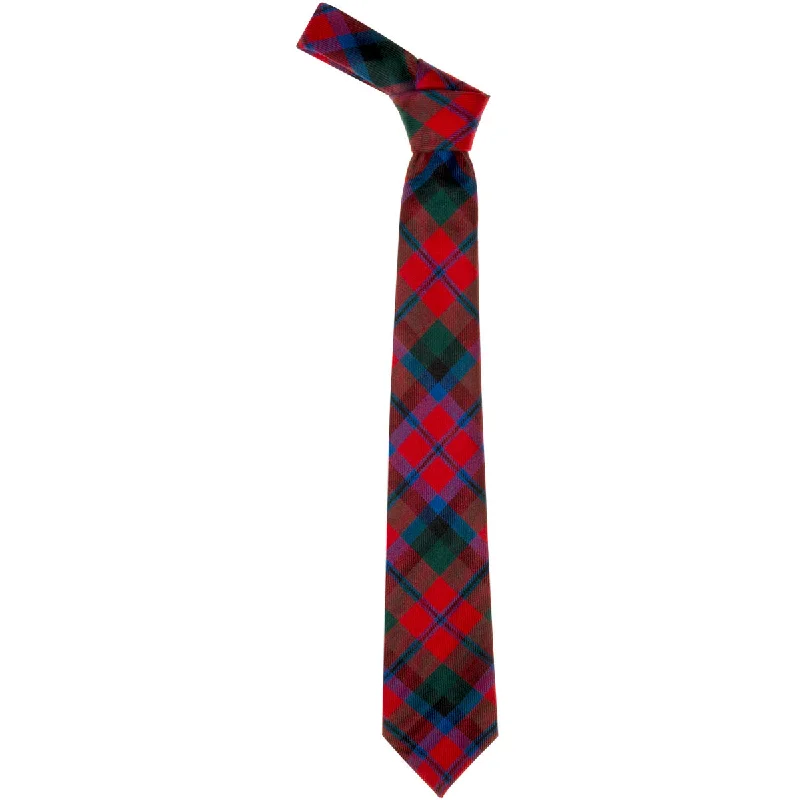 affordable wedding silk necktie sets-MacNaughton Modern Tartan Tie