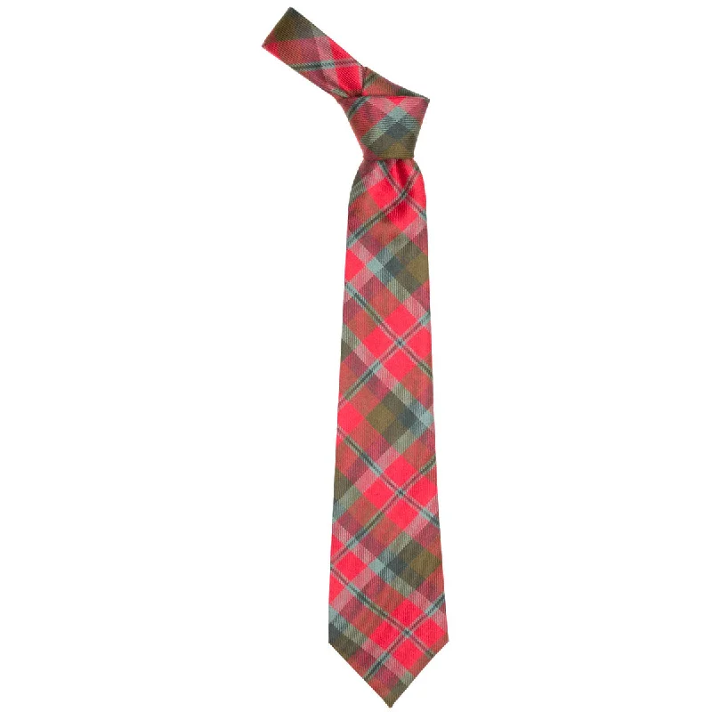 premium silk ties for corporate wear-MacNaughton Weathered Tartan Tie