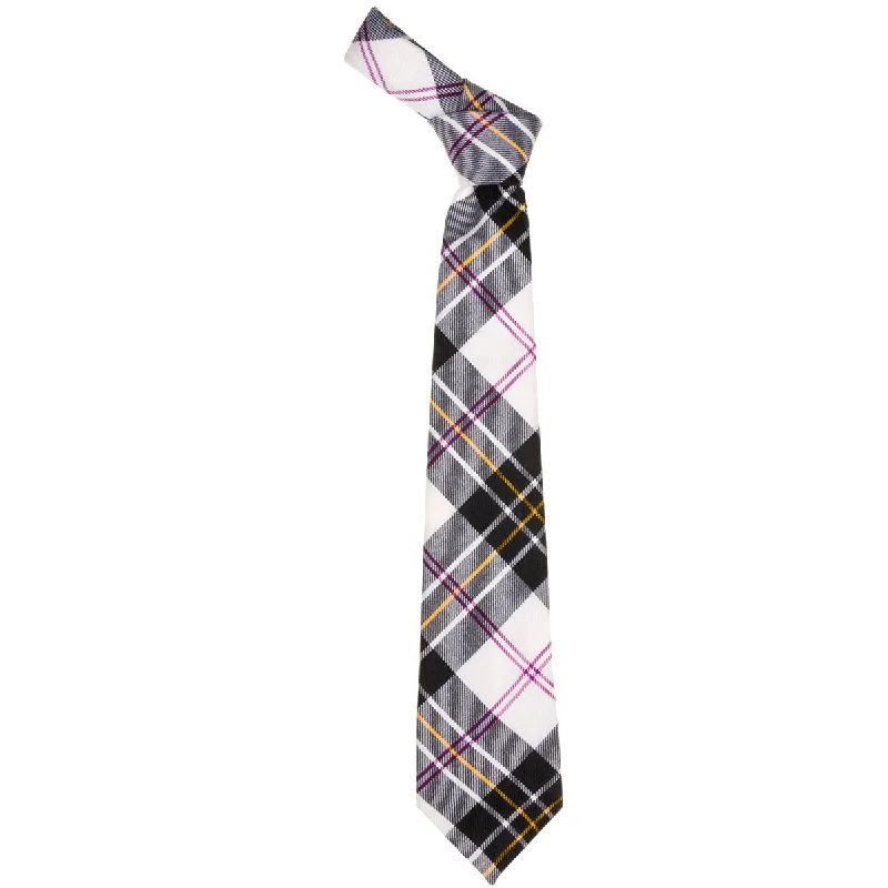 premium silk necktie patterns for office meetings-MacPherson Dress Modern Tartan Tie