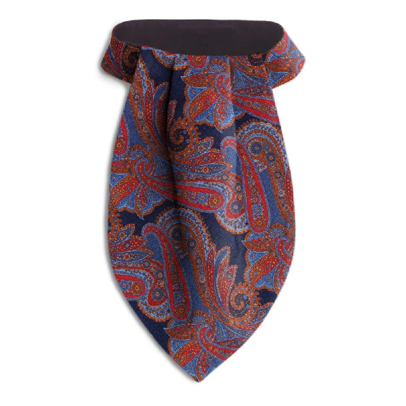 affordable wedding silk necktie sets-Maliku - Ascots