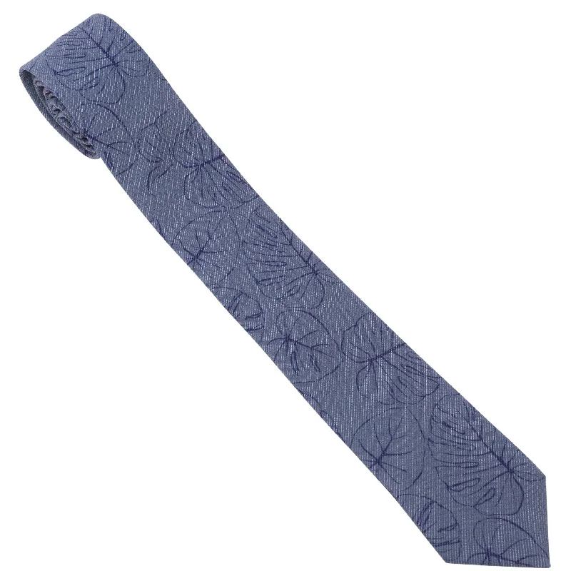 trendy silk necktie styles for corporate events-Monstera Sketch