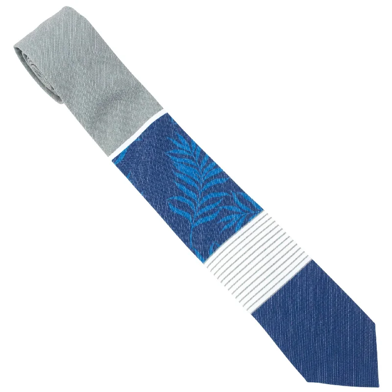 premium silk necktie sets for office wear-Palm Panel