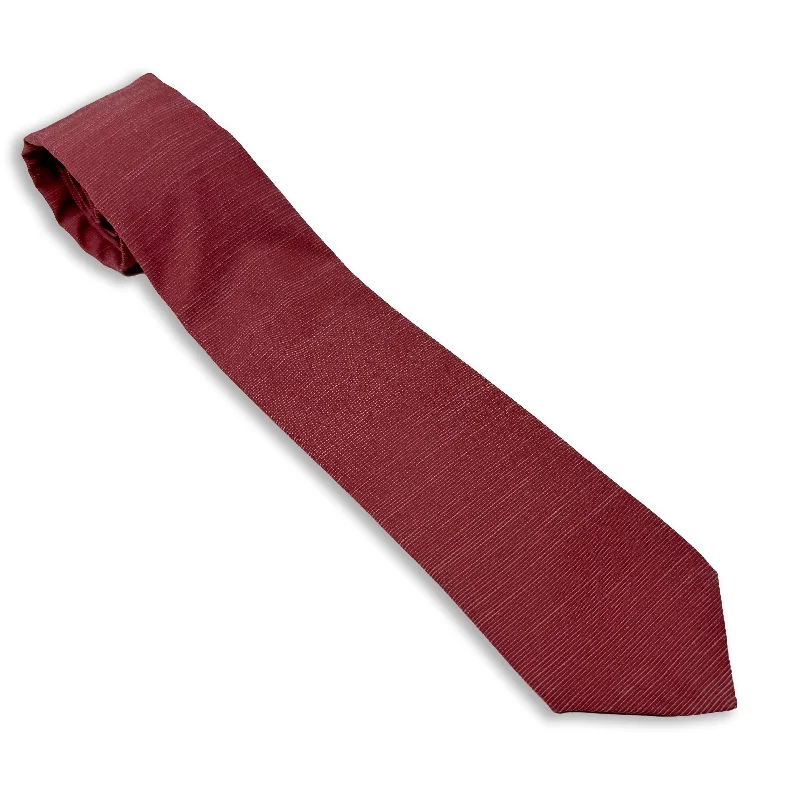 vibrant silk necktie designs for business events-Solid Solids (red)