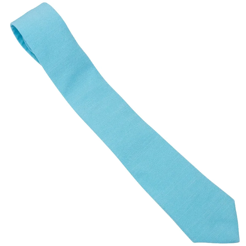 unique silk necktie combinations for weddings-Solid Solids (light blue)