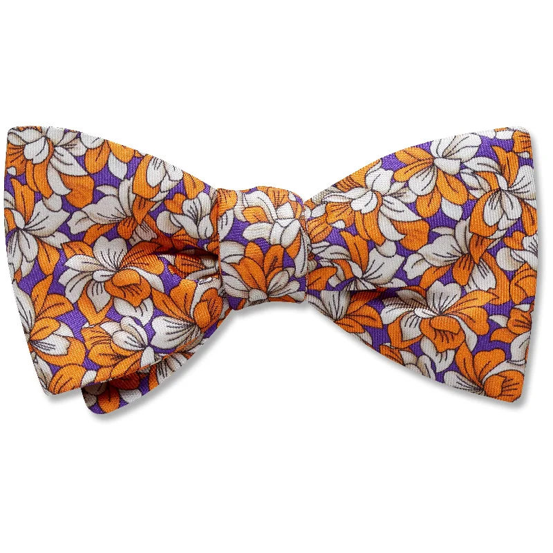 designer silk necktie sets for office wear-Tigris - bow ties