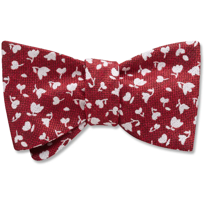 stylish silk necktie designs for office meetings-Tulipa - Dog Bow Ties