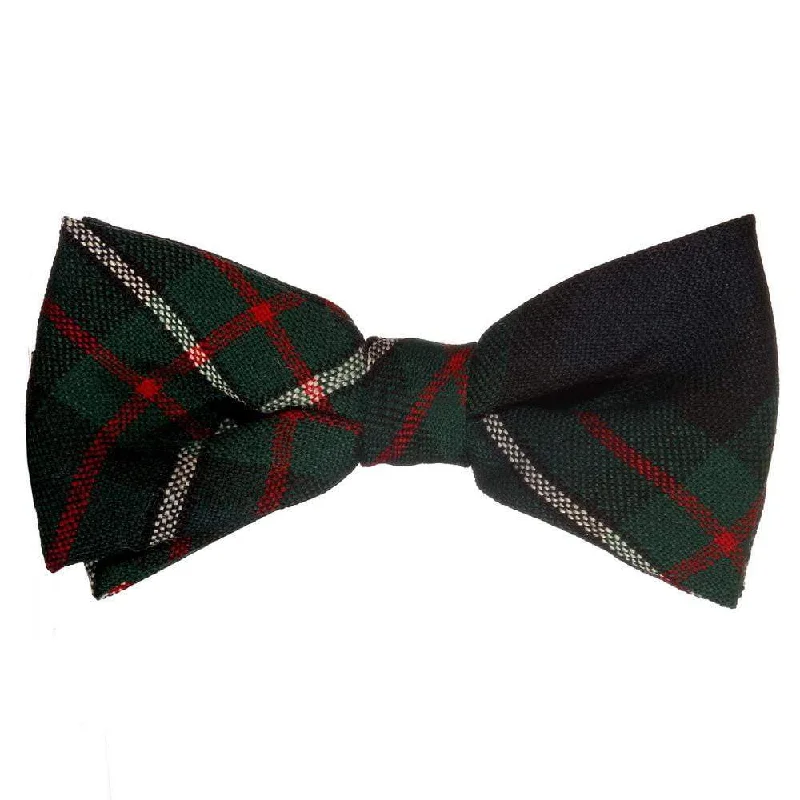 affordable silk necktie sets for business meetings-100% Wool Tartan Bow Tie - Ferguson Modern