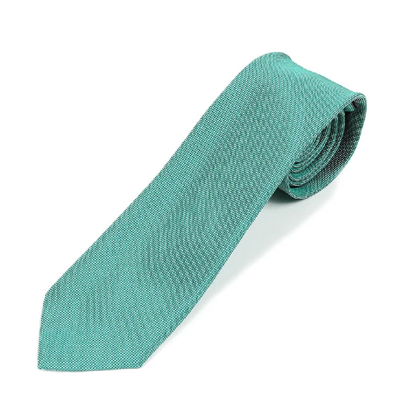 modern silk necktie styles for business wear-Light Green Silk Ties