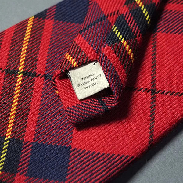 luxury silk necktie designs for wedding events-Complete Tartan Tie Range