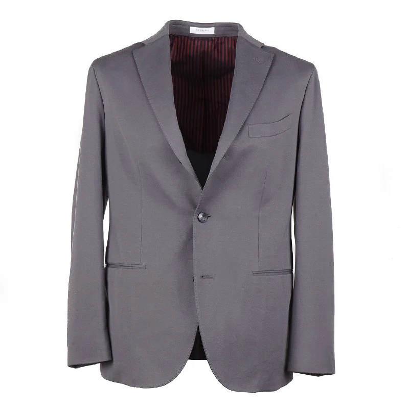 Men's wool tuxedo jacket for business event -Boglioli Knit Jersey 'K Jacket' Suit