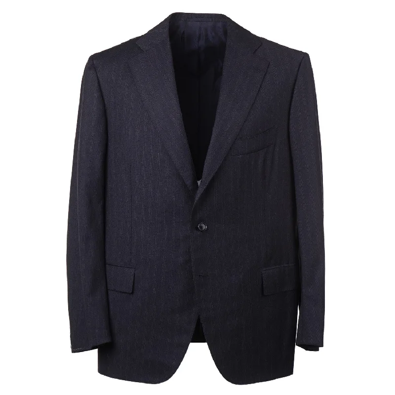 Men's premium tuxedo for corporate dinner gala -Cesare Attolini Slim-Fit Wool-Silk-Cashmere Suit