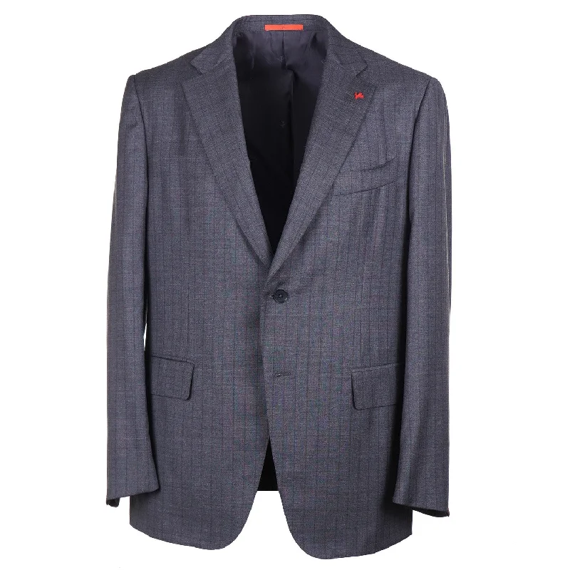 Men's classic tuxedo for evening dinner party -Isaia Slim-Fit Super 140s Wool Suit