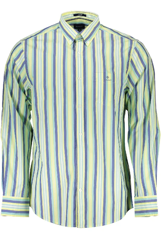 Men’s casual plaid button-up shirt for business lunch -Gant Sunshine  Button-Down Summer Men's Shirt