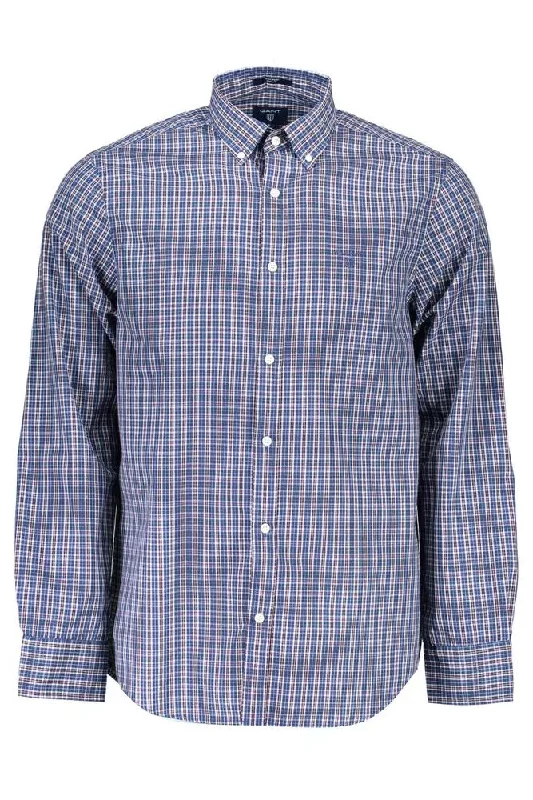 Men’s formal plaid shirt for business lunch -Gant Sophisticated  Long Sleeve Men's Button-Down